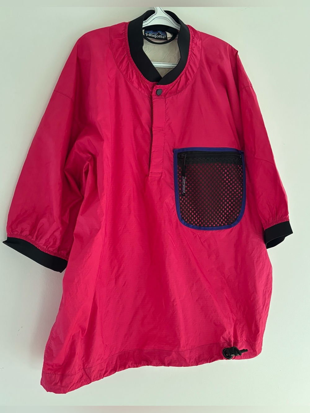 Patagonia Hot Pink Short Sleeve Kayak Top